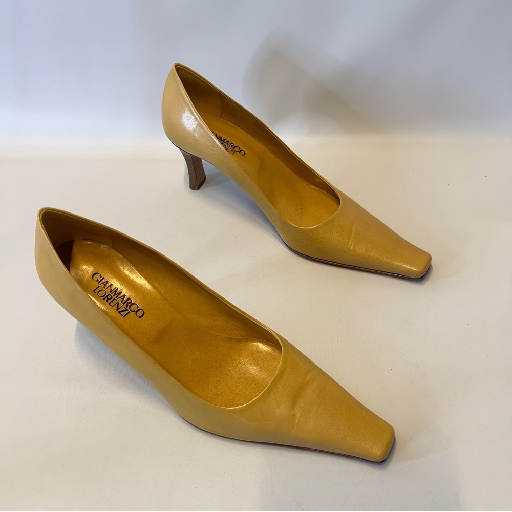 GIANMARCO LORENZI Women’s High Heel Slip On Shoe Size 39 US 8.5-9